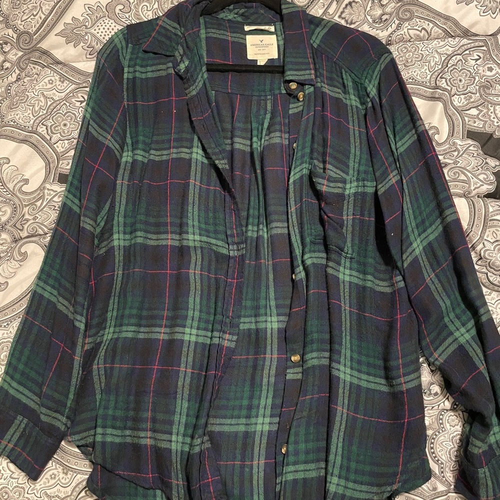 american eagle flannel
